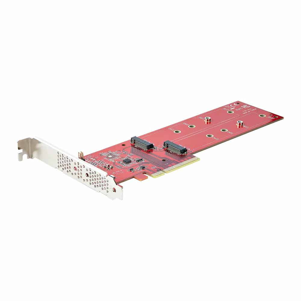 StarTech.com Dual M.2 PCIe SSD Adapter Card